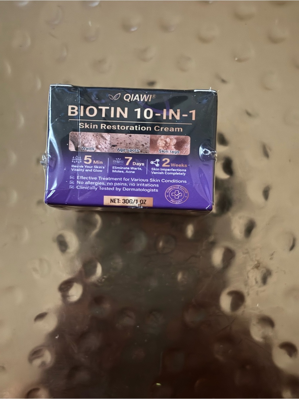 Qiawi Biotin 10-in-1 Skin Restoration Cream - Purple